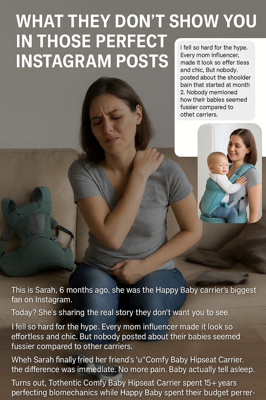 Comfy Baby Hipseat Carrier